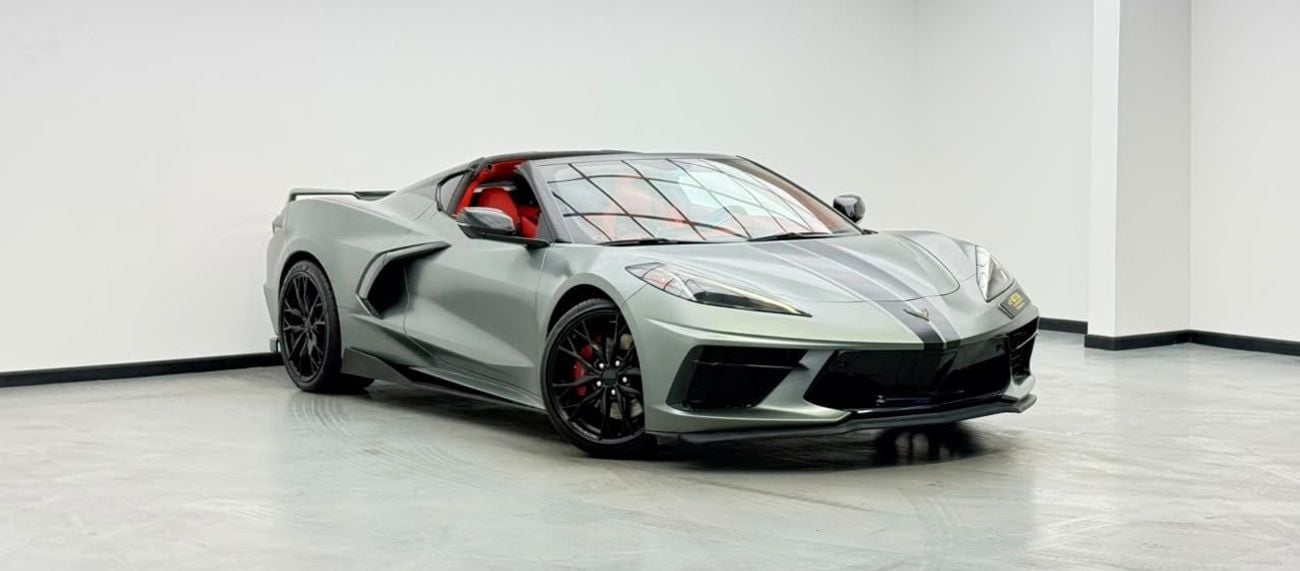 Chevrolet Corvette STINGRAY 3LT 70TH ANNIV 2023 Chevrolet Corvette C8 3LT 70th Anniversary Edition, Full Chevrolet Service History, GCC