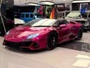 لامبورغيني هوراكان EVO SPYDER European Specs