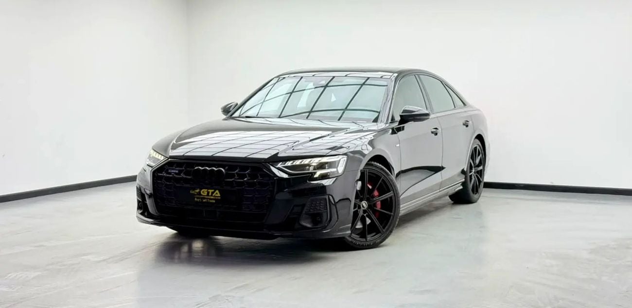 Audi A8 L 55 TFSI HIGH SPEC L 55 TFSI Quattro, Warranty + Service Pack, Full Service History, GCC
