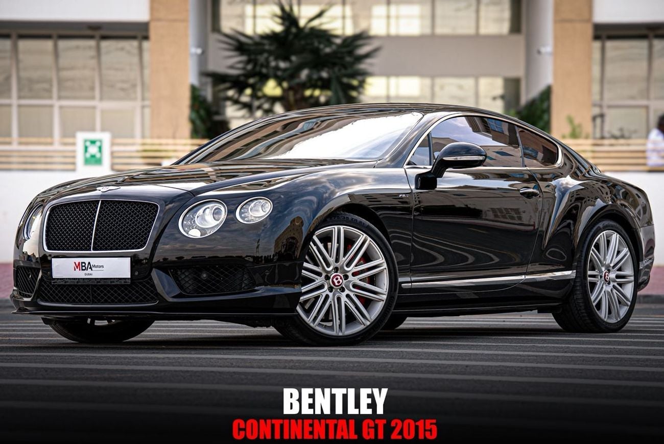 Bentley Continental GT V8 S
