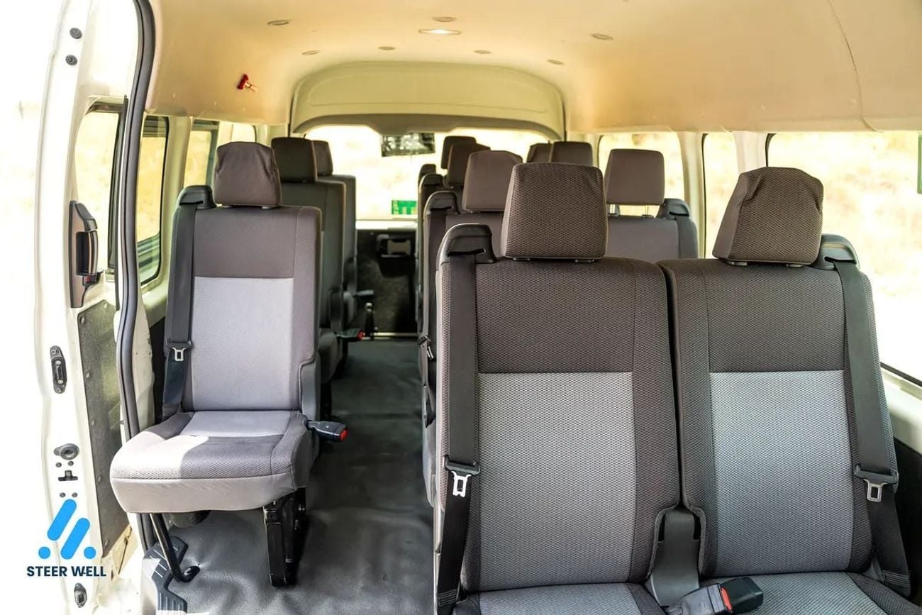 Toyota Hiace GL 2022 | H300 3.5L Petrol Manual 13-Seater Passenger Van | GCC Specs