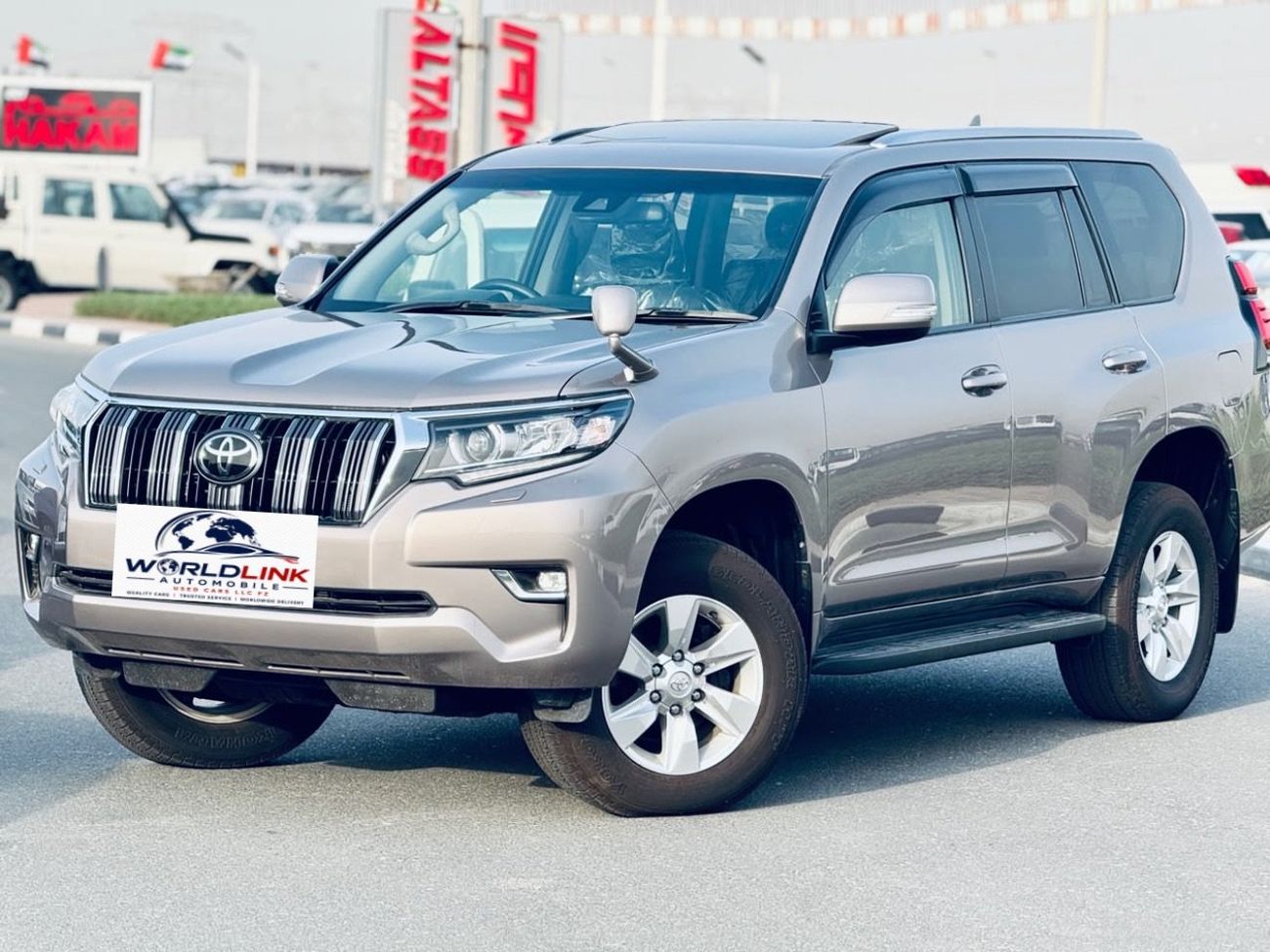 Toyota Prado TX 2.8L 4 cylinders Automatic Petrol SUV All wheel Drive 7 seats 5 Doors RHD