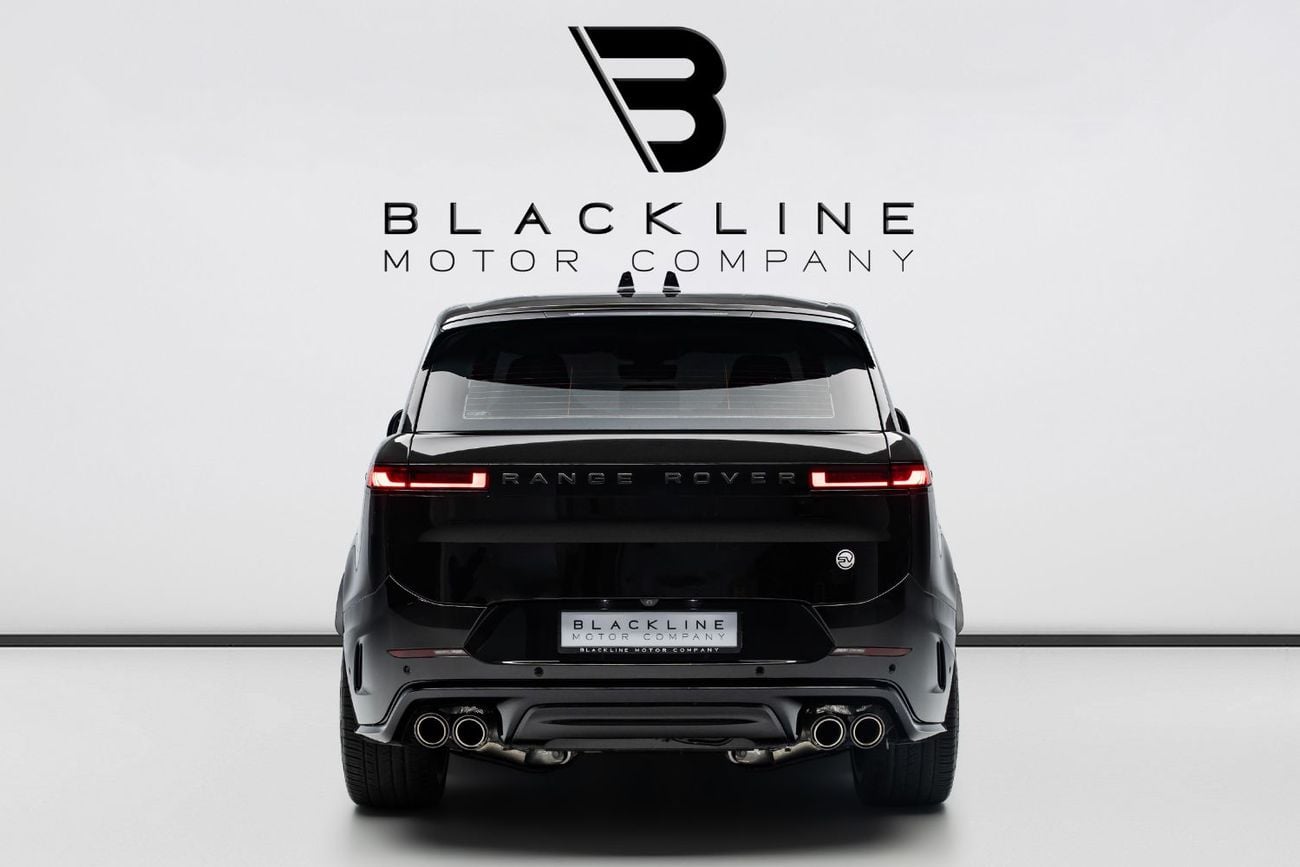 Land Rover Range Rover Sport SV EDITION ONE BUY NOW, PAY 2027 | THE BLACKLINE STANDARD | Al Tayer Warranty + Service Contract, Full Carbon, GCC