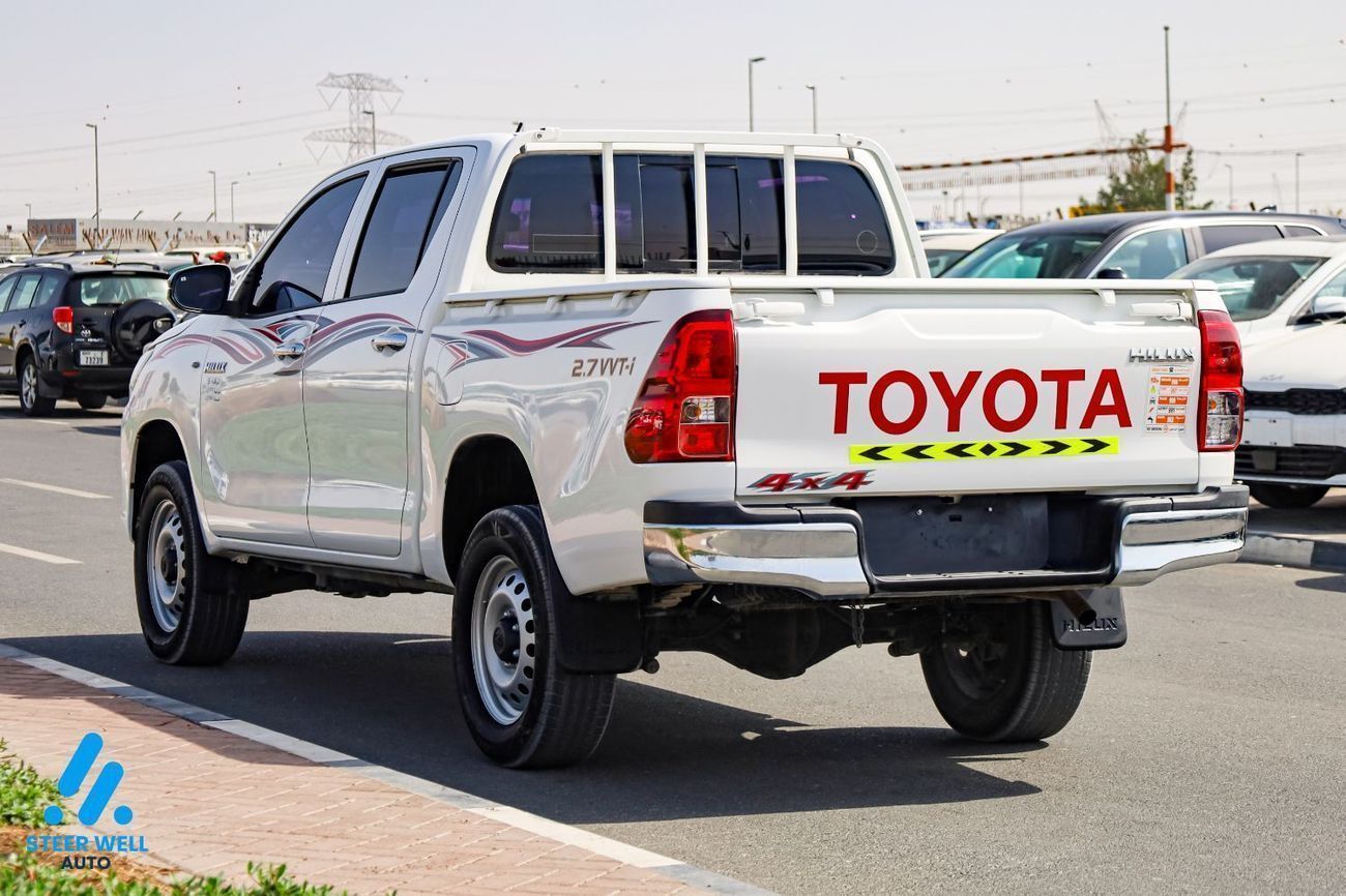 تويوتا هيلوكس GLX 2022 2.7L DC | 4WD | 2.7L Petrol | Automatic | GCC Specs | Best Price