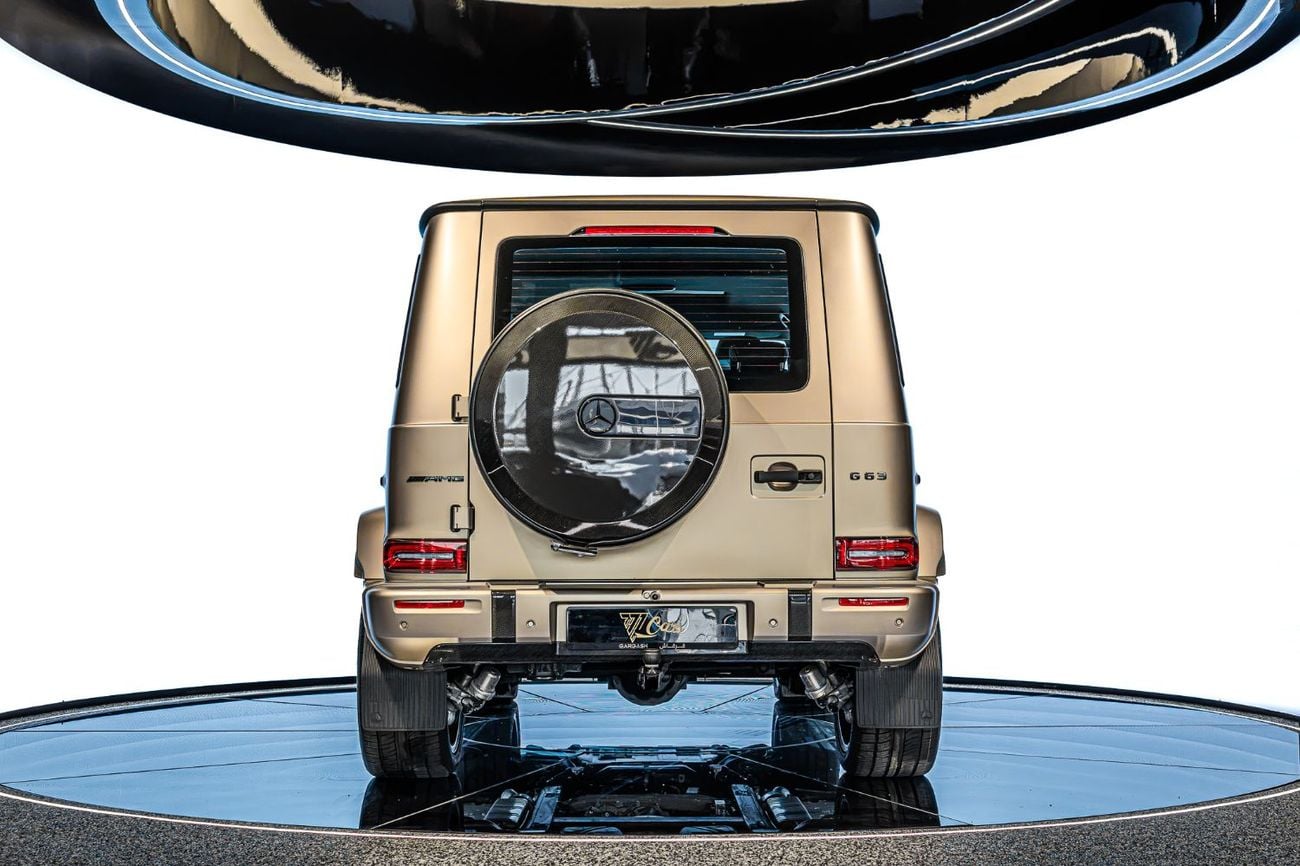 Mercedes Benz G63 AMG STANDARD Double Night Package | MANUFAKTUR Kalahari Gold Magno | GCC Specs | Gargash Warranty