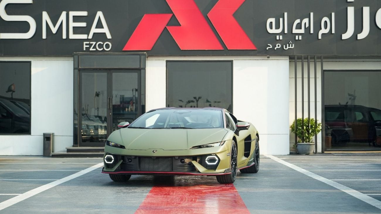 لامبورغيني تيمياراريو سبورتيفا أخضر عسكري مطفي 2026MY للتصدير فقط