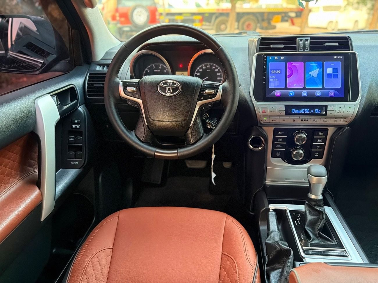 Toyota Prado VXR Toyota Prado 2016 Model Facelift to 2023 Model V4 2.7L Engine Full Option