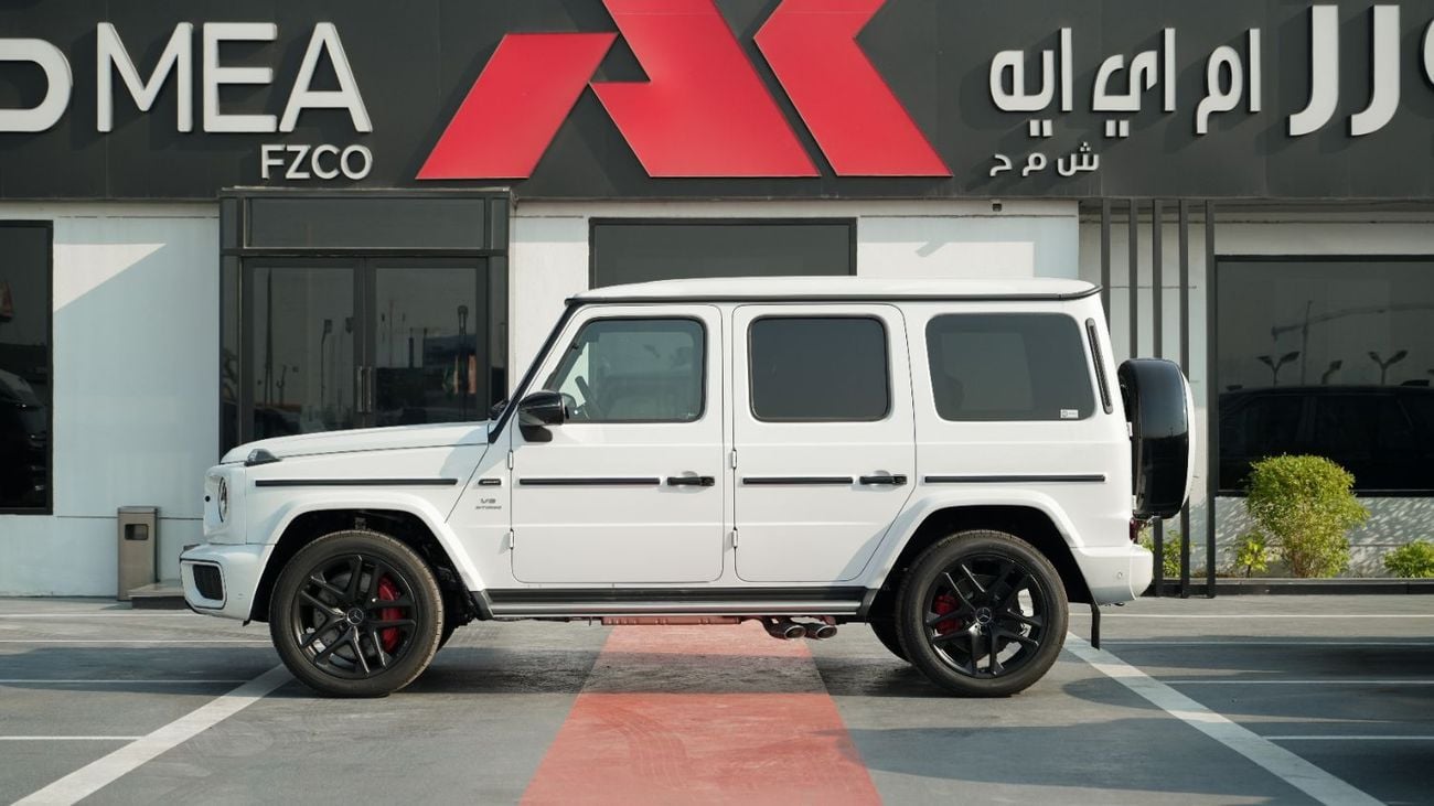مرسيدس بنز G 63 AMG STANDARD PEARL WHITE 2026MY Export Only