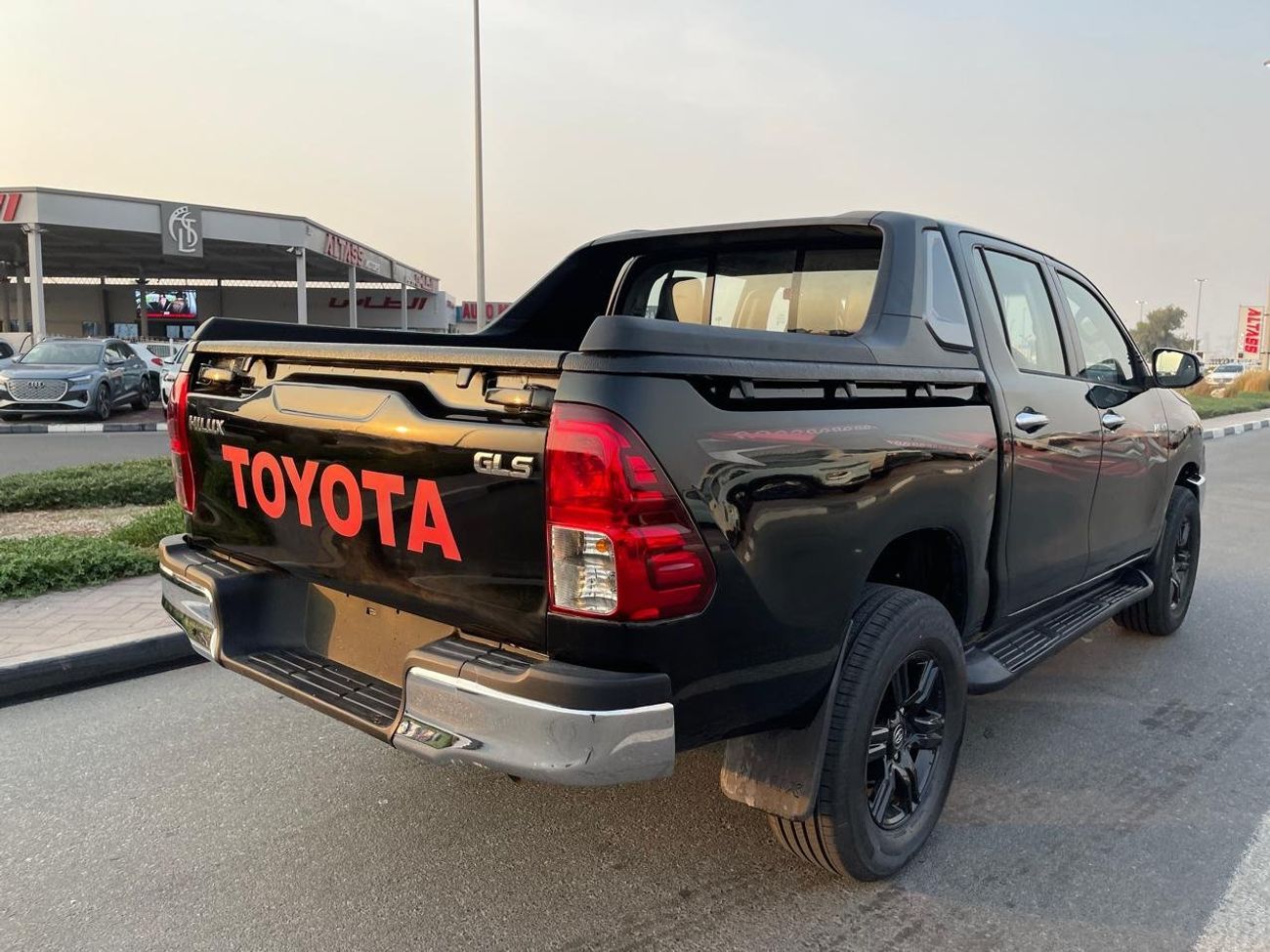تويوتا هيلوكس GLX Toyota hilux LHD black color petrol engine