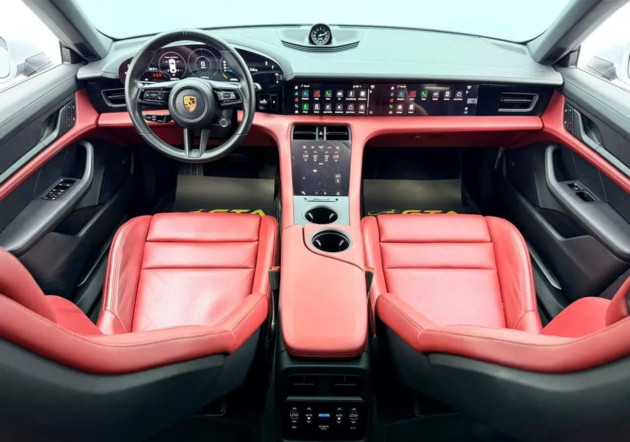 Porsche Taycan 4S, Warranty, Full Service History, Fully Loaded, GCC