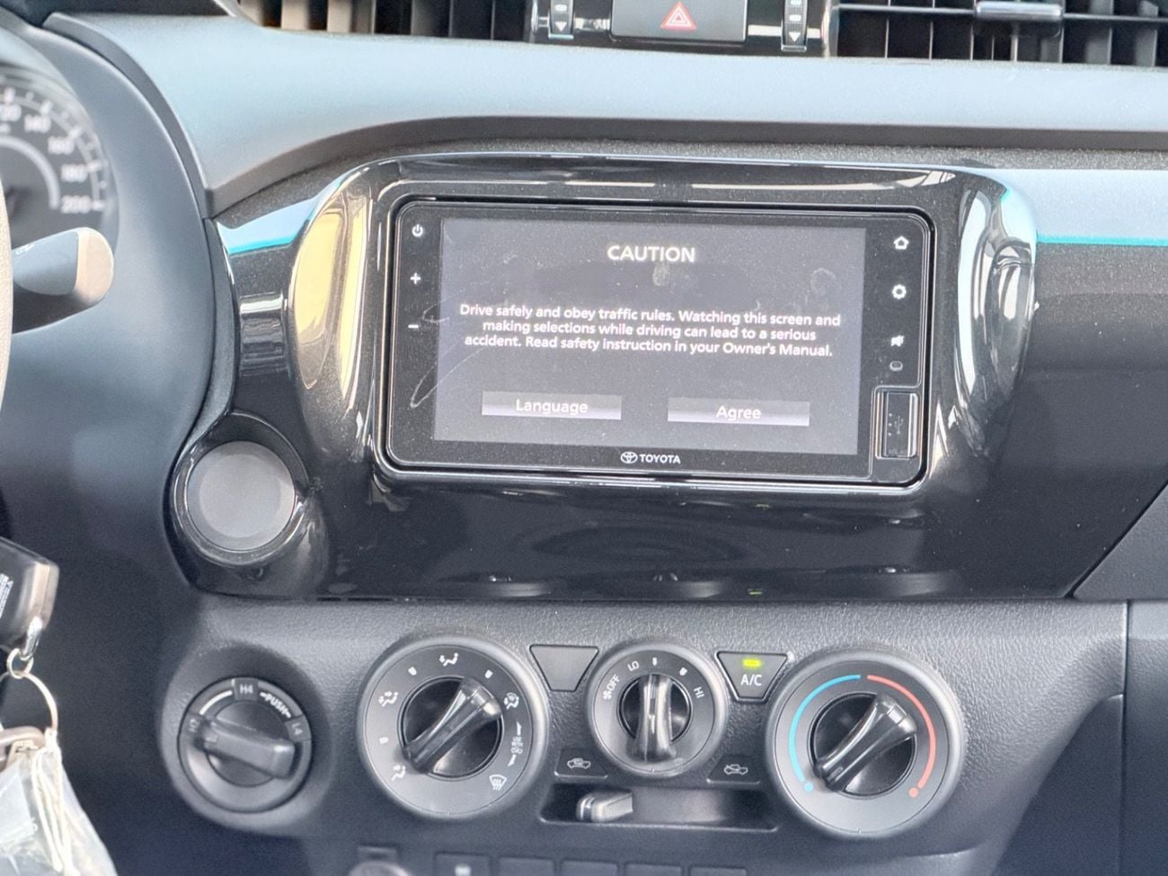 Toyota Hilux DLX 2026 Toyota Hilux 2.4L Diesel 4WD Double Cab Pickup, equipped with a manual transmission. Powered by