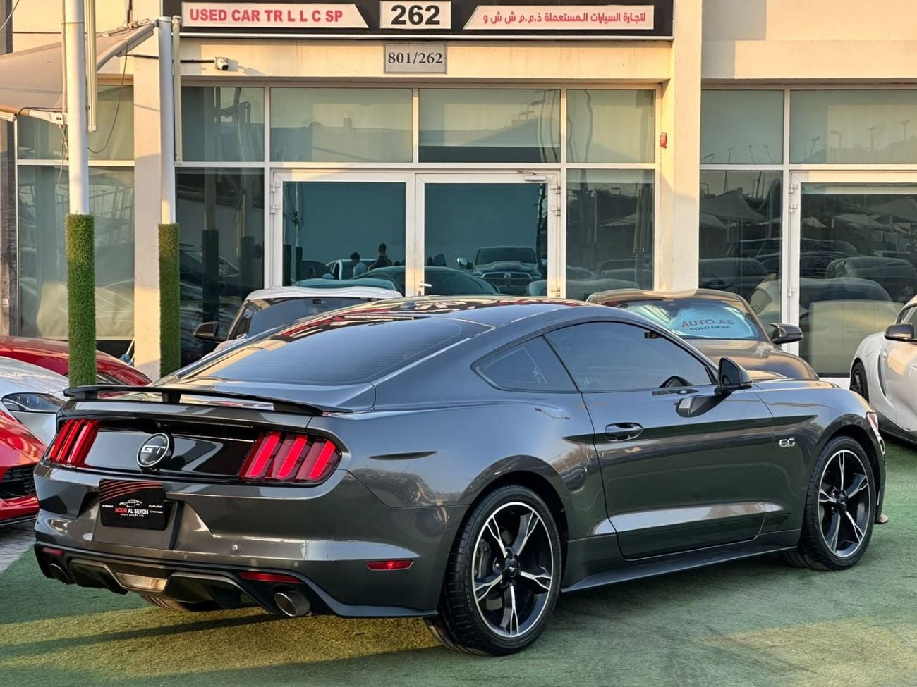 فورد موستانج CALIFORNIA SPECIAL فورد موستانج جي تي 5.0 بريميوم سبيشال كاليفورنيا 2017، كاملة المواصفات، طلاء أصلي تحت الضمان