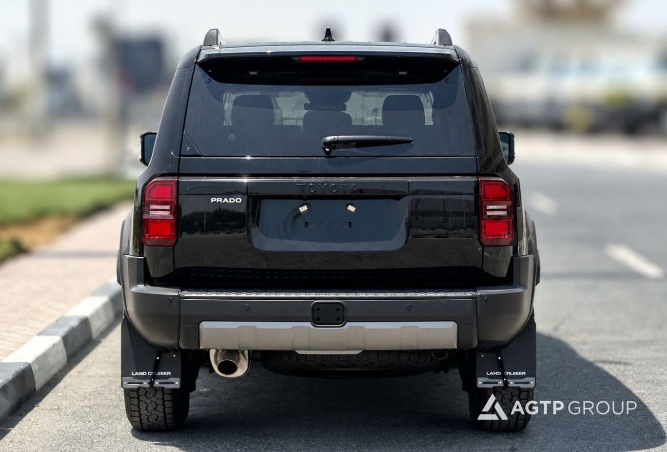 Toyota Prado ADVENTURE 2.4L Turbo Petrol | FULL OPTION | Automatic | 4WD | Black | Digital Cockpit | Sunroof | All-Terrain