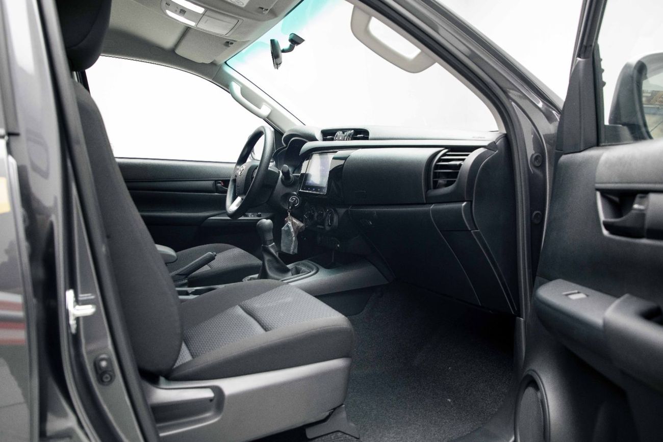 Toyota Hilux Double Cab 2.4L- Grey Mettalic Inside Black | Export Only