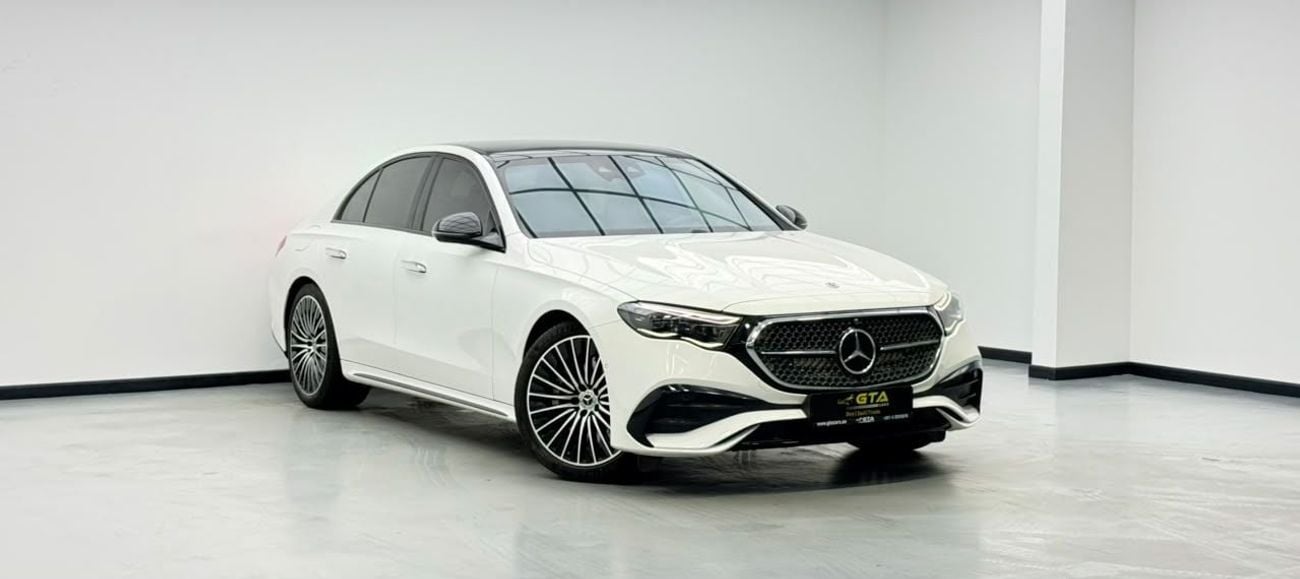 مرسيدس بنز E300 بريميوم بلس مرسيدس بنز E300 بريميوم بلس موديل 2024، ضمان مرسيدس بنز + باقة خدمة 2029، سجل صيانة كامل لدى مرسيدس
