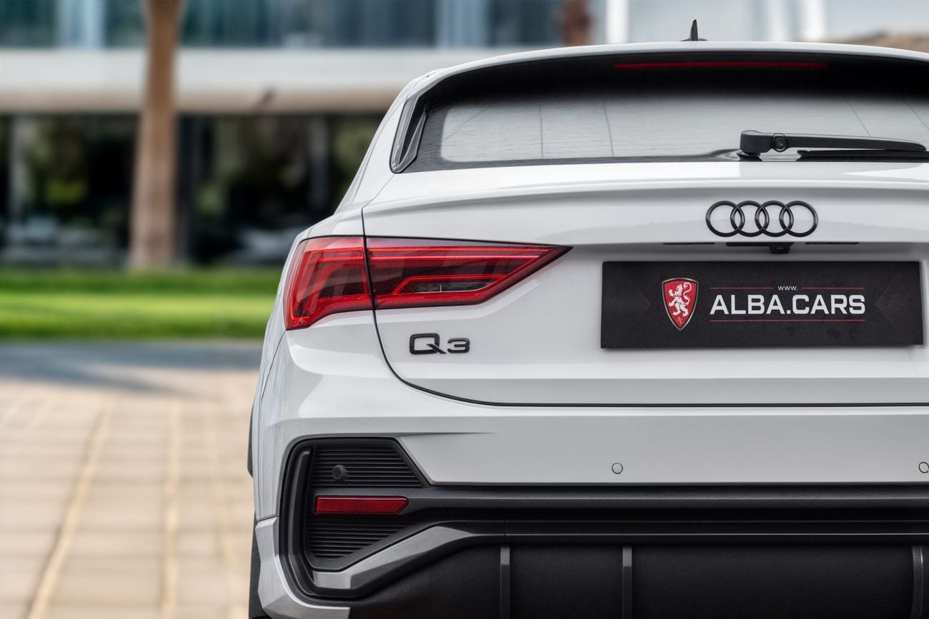أودي Q3 40 TFSI S-LINE Q3 S-Line Sportback | 3,721 P.M | 0% Downpayment | 2030 WARRANTY