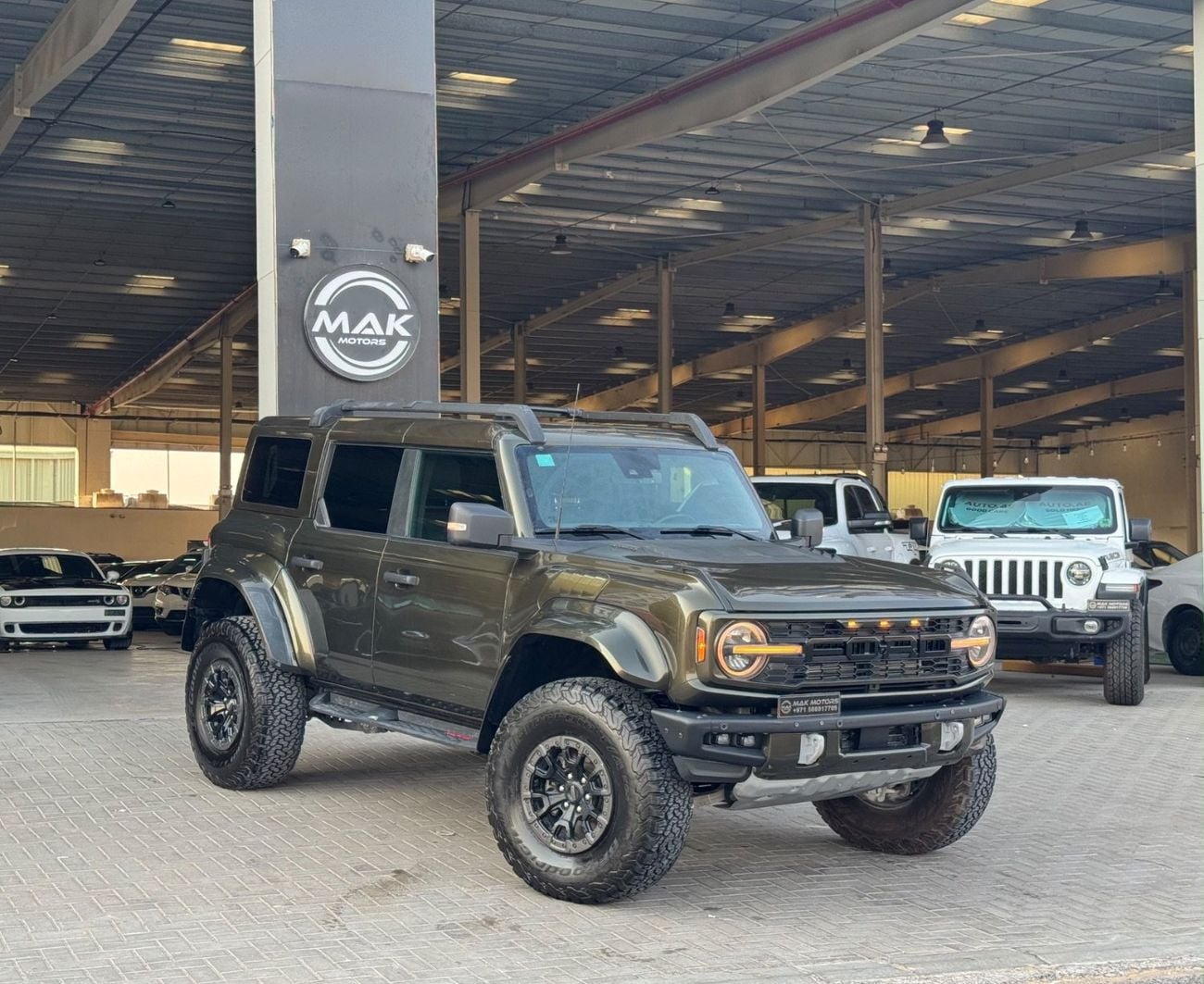 Ford Bronco RAPTOR / V6 3.0 TT / LOW MILEAGE / RADAR / LINE ASSEST / 360 CAMERA / ORIGINAL FOX SUSPENSION KIT