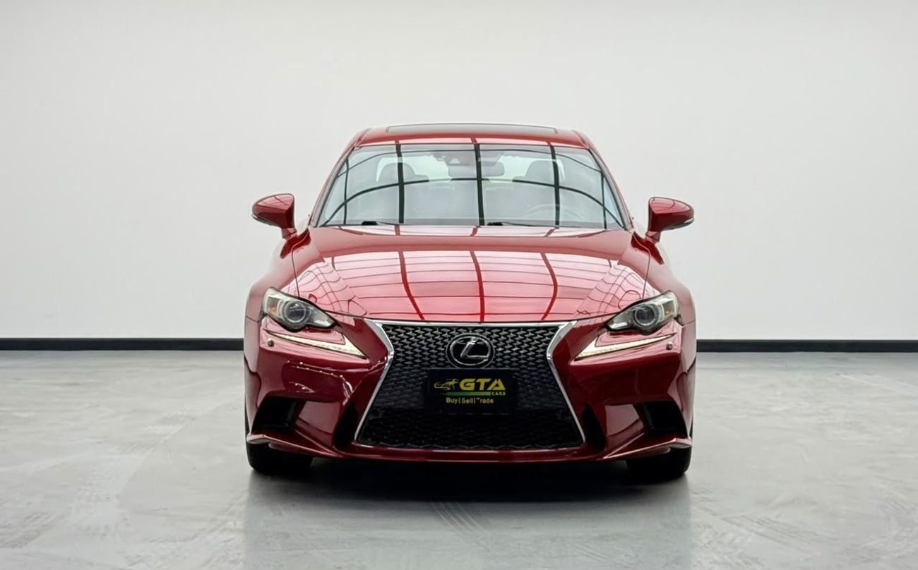 Lexus IS350 F SPORT PLATINUM 2014 Lexus IS-350 F Sport, Service History, Fully Loaded, Excellent Condition, GCC