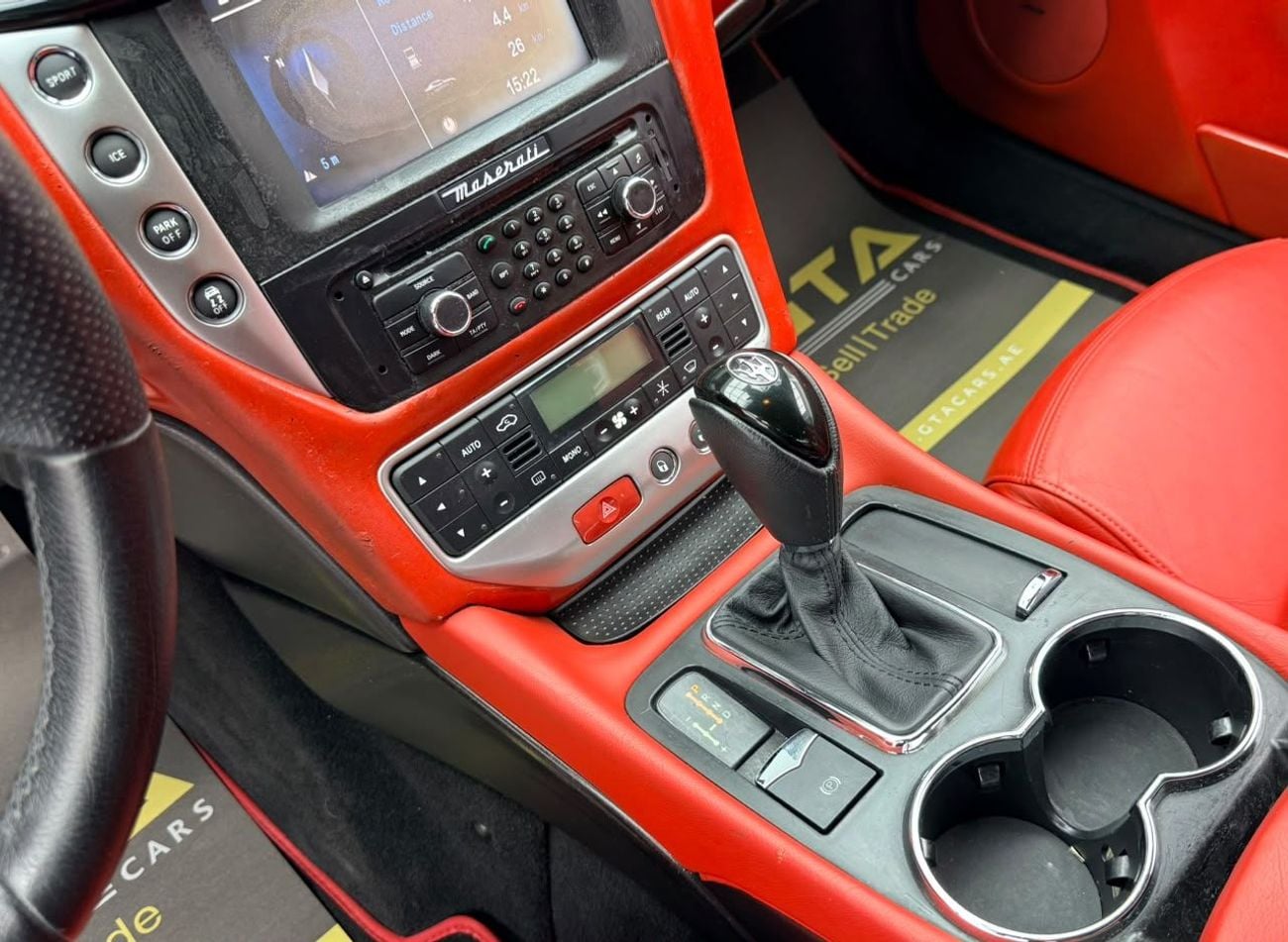 مازيراتي جران توريزمو سبورت 2013 Maserati GranTurismo Sport, Maserati Service Contract+Full Service History, GCC Specs.