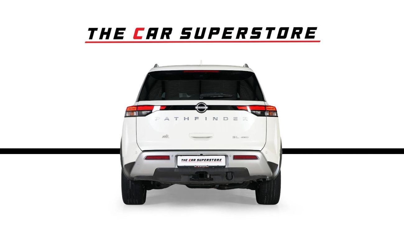 Nissan Pathfinder SL 4WD-GCC-7 Seats-AW Rostamani Warrant Until 2029-Service Contract Until 2028