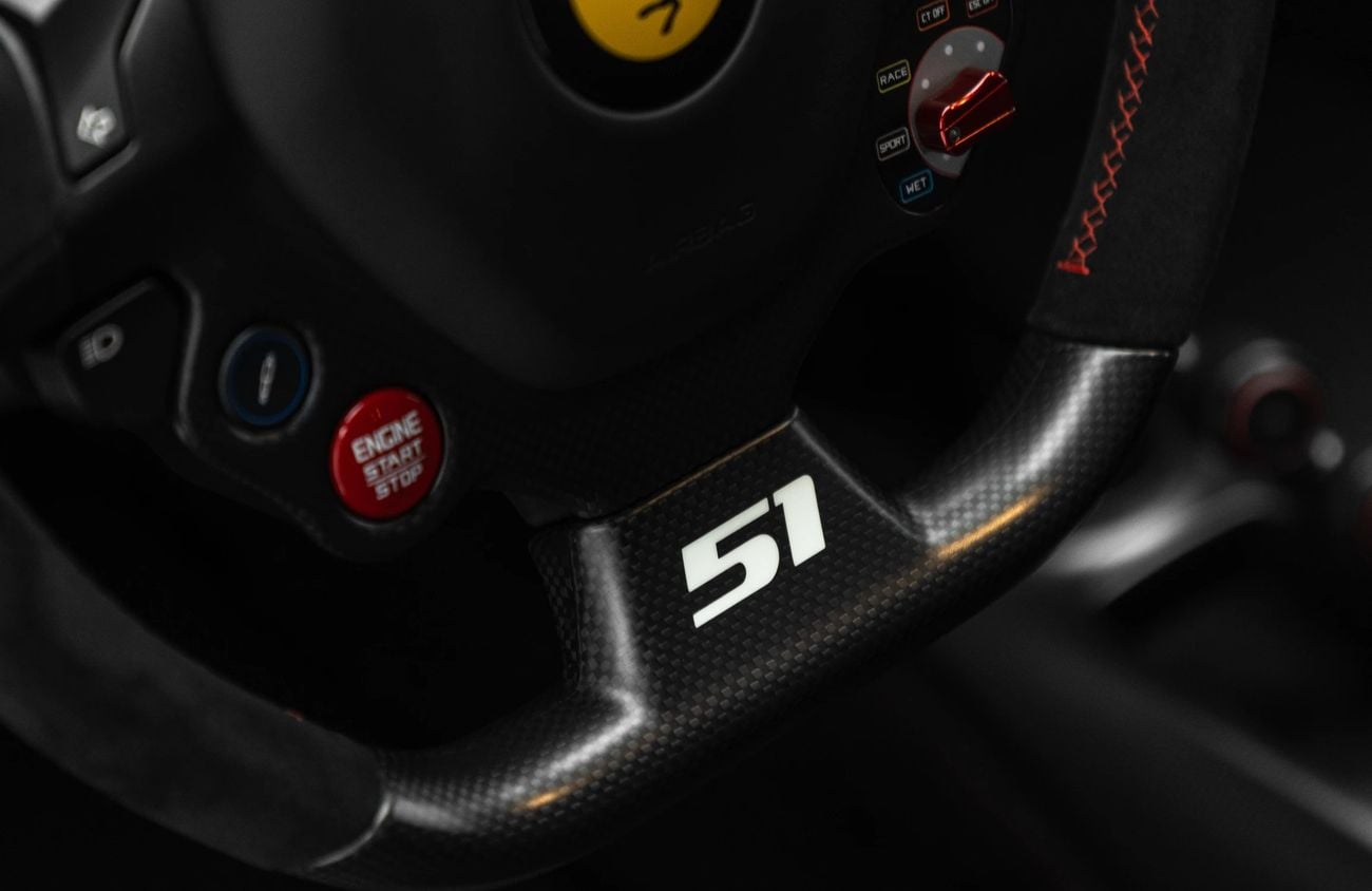 Ferrari 488 Pista High Spec 3.9L V8 Twin-Turbocharged Engine