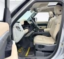 Land Rover Defender 110 FIRST EDITION P400 2020 Land Rover Defender 110, 04/2027 Warranty + Service Contract, Full Service History, GCC