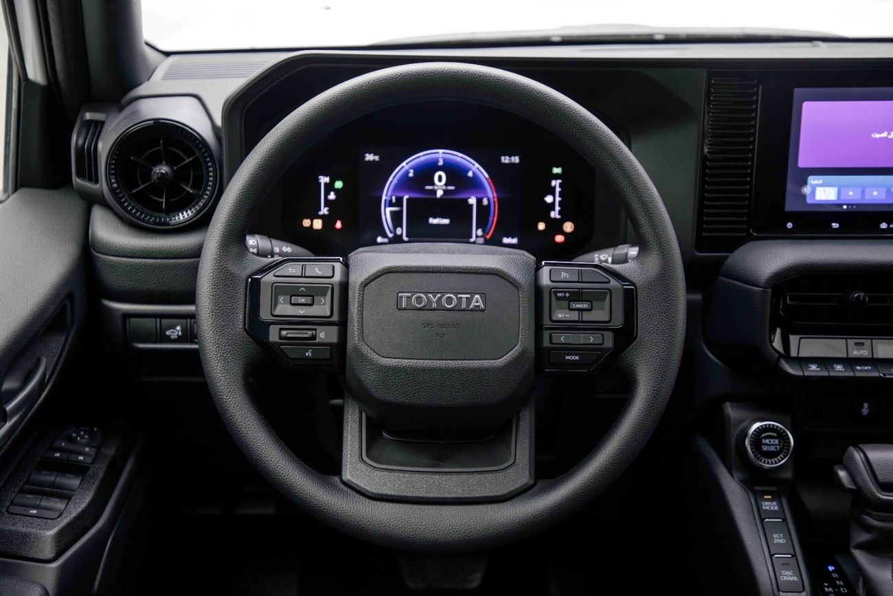 Toyota Prado Standard 2.8L Diesel - Platinum White Inside Black | Export Only