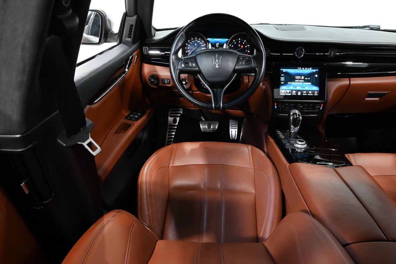 مازيراتي كواتروبورتي GTS 2017 Maserati Quattroporte GTS, Full Service History, Excellent Condition, GCC