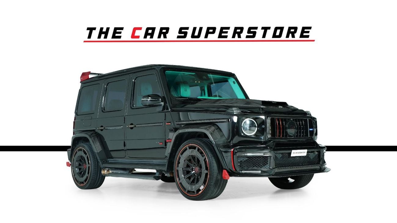 مرسيدس بنز G 63 AMG GCC-Brabus 900 Rocket Kit Masterpiece -Interior Tiffany Blue-Carbon Fiber Kit