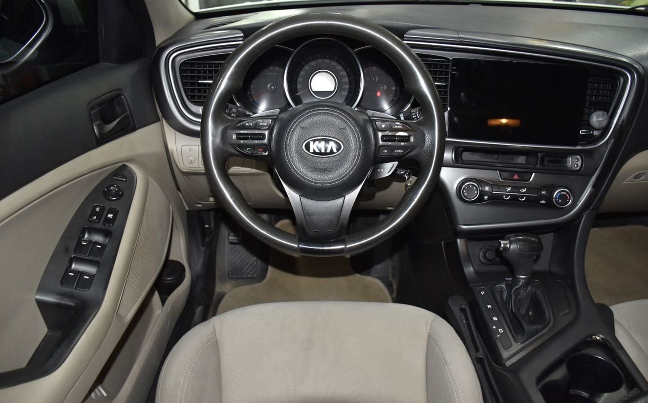 Kia Optima EXCELLENT DEAL for our KIA Optima ( 2014 Model ) in White Color GCC Specs