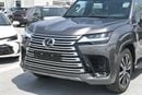 لكزس LX 700h SIGNATURE محرك V6 سعة 3.5 لتر بشاحن توربيني مزدوج + هجين، موديل 2026، اللون رمادي