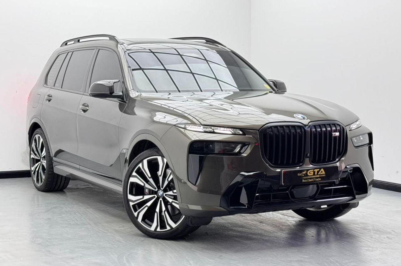 BMW X7 M60i XDRIVE 2024 BMW X7 xDrive, 10/2028 BMW Warranty and Service Pack, BMW Service History, GCC