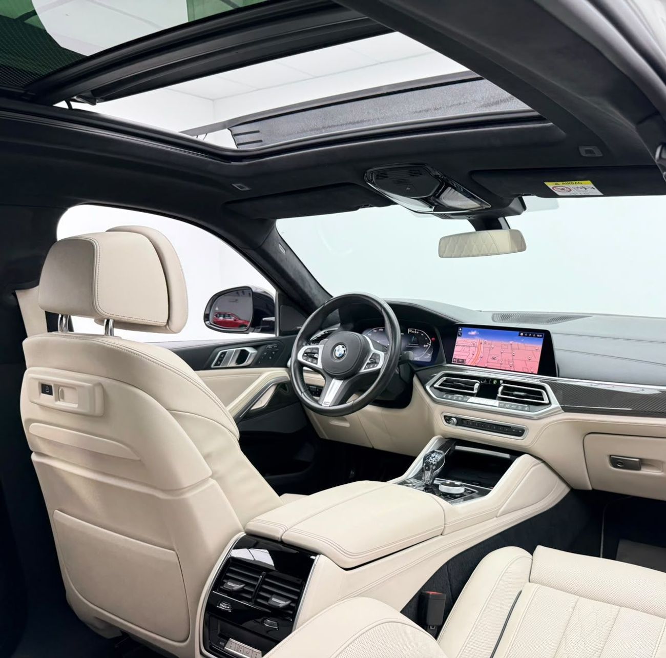 بي أم دبليو X6 M 50i بي إم دبليو X6 M50i موديل 2020، ضمان، سجل صيانة كامل لدى بي إم دبليو، كاملة المواصفات، حالة ممتازة،