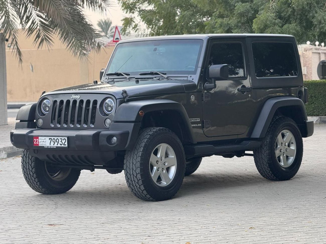 Jeep Wrangler SPORT Gulf specification, original paint, 6-cylinder, four-wheel drive