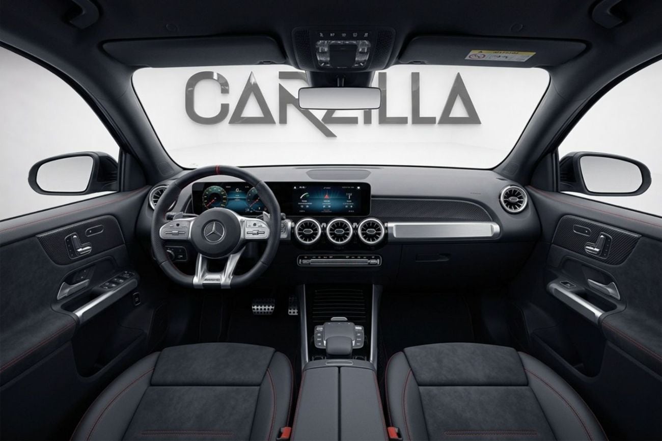 مرسيدس بنز GLB 35 AMG 4MATIC 2023 | تطعيمات داخلية من ألياف الكربون | 2,546 درهم إماراتي شهرياً