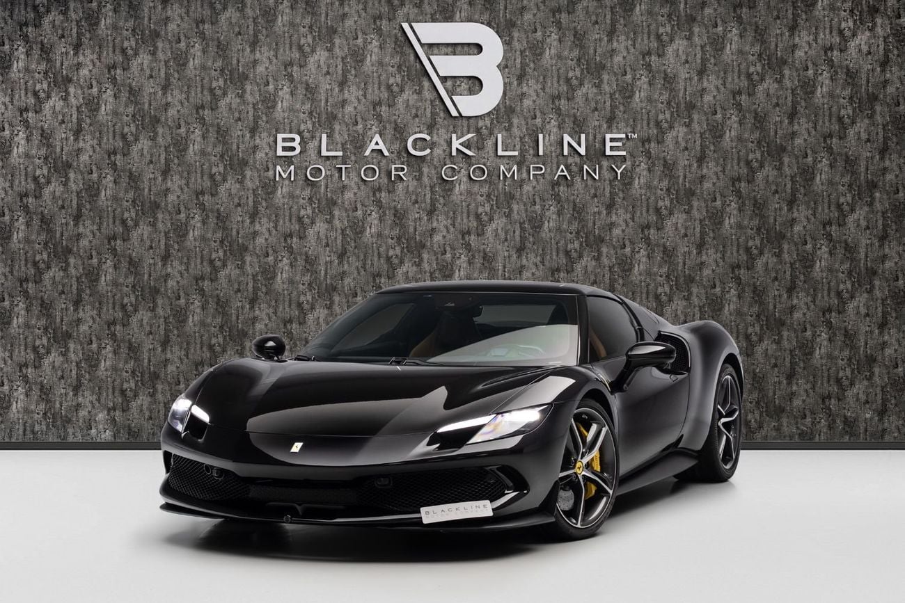 Ferrari 296 GTB BUY NOW, PAY 2027 | THE BLACKLINE STANDARD | Warranty, Ferrari Service Contract, Low KMs, GCC