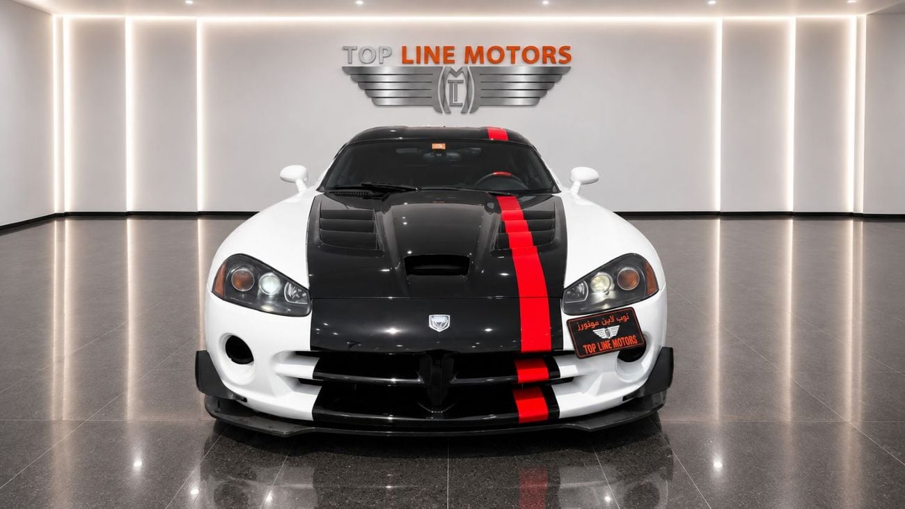 Dodge Viper STR10 ACR ACR V10 FULL SERVICE HISTORY with AL-FUTTAIM DEALER