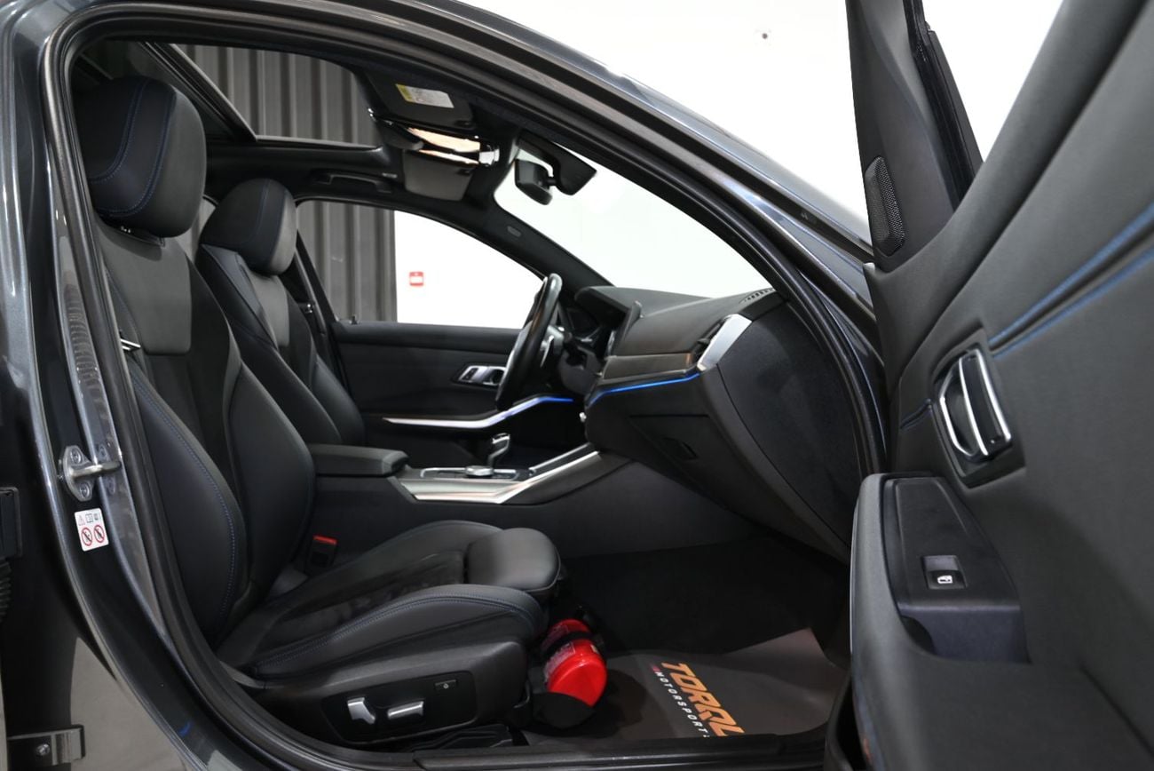بي أم دبليو 330i إم سبورت بريميوم بي إم دبليو 330i M-Sport موديل 2021، سجل صيانة كامل، ضمان لمدة عام، حالة ممتازة، خليجية