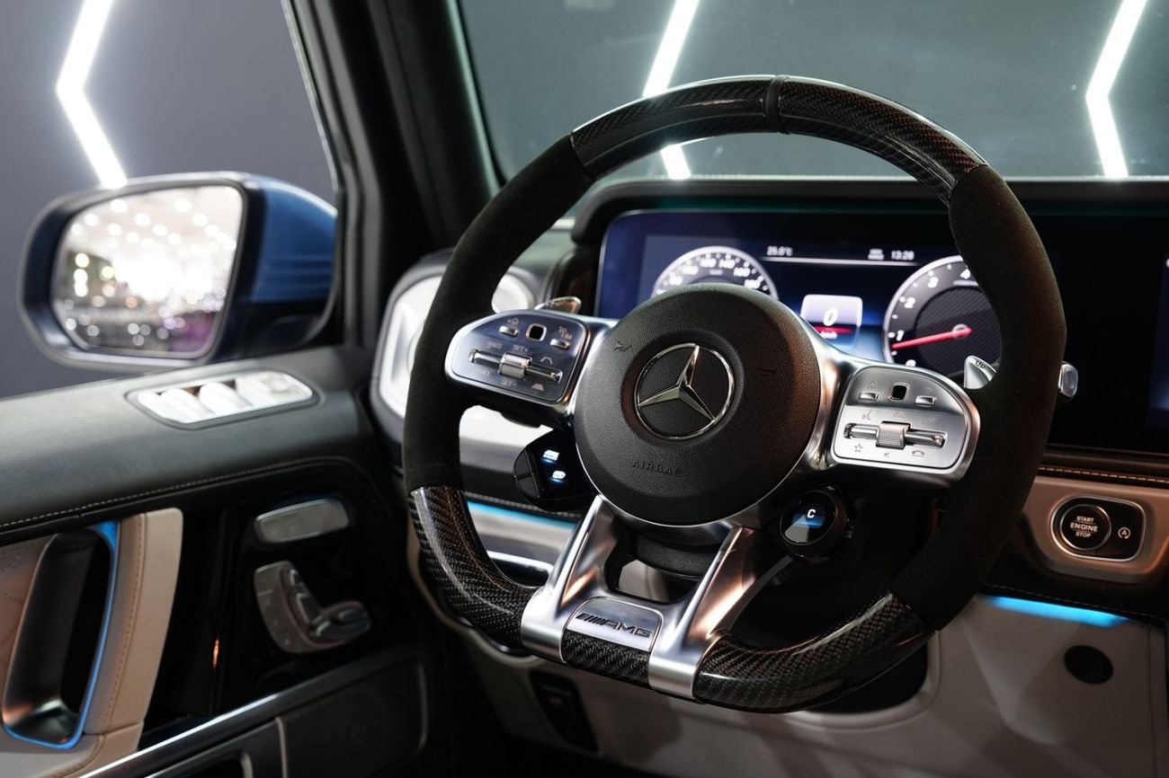 Mercedes Benz G63 AMG MANUFAKTUR EXCLUSIVE PLUS 2022 Mercedes-AMG G63, G Manufaktur Package, Carbon Interior, Rear Entertainment, Gargash Warranty!!