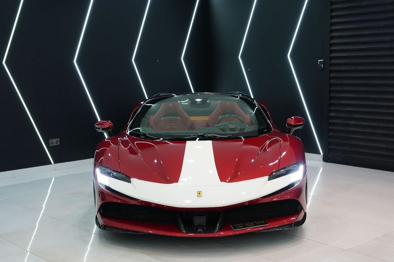 Ferrari SF90 SPIDER ADAS Full Pack, Carbon Fiber Pack, Daytona Seats, Dealer Warr + Serv!!