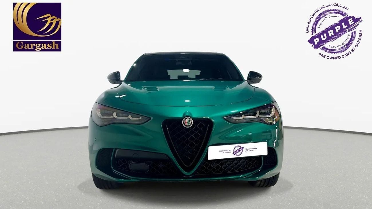 ألفا روميو ستيلفيو QUADRIFOGLIO | ٢٠٢٤ | عطلة نهاية أسبوع ألفا | ١٨-٢١ سبتمبر | ضمان وخدمة جارجاش | تأمين مجاني | تمويل ابتداءً من ٠