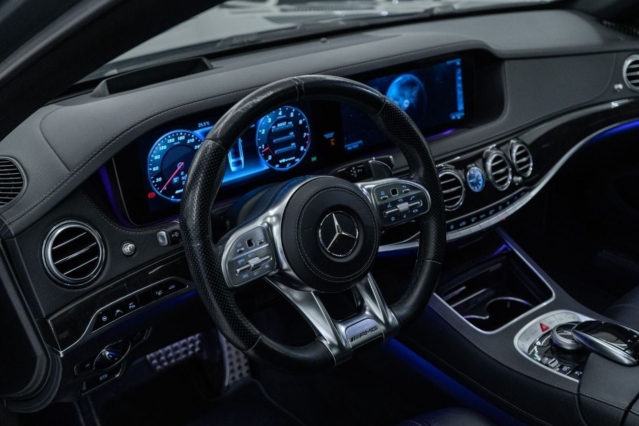 Mercedes Benz S63 AMG STANDARD Std 4.0L (604 HP) 2018 Mercedes Benz S63 AMG 4MATIC, Warranty, Fully Loaded, Excellent Condition