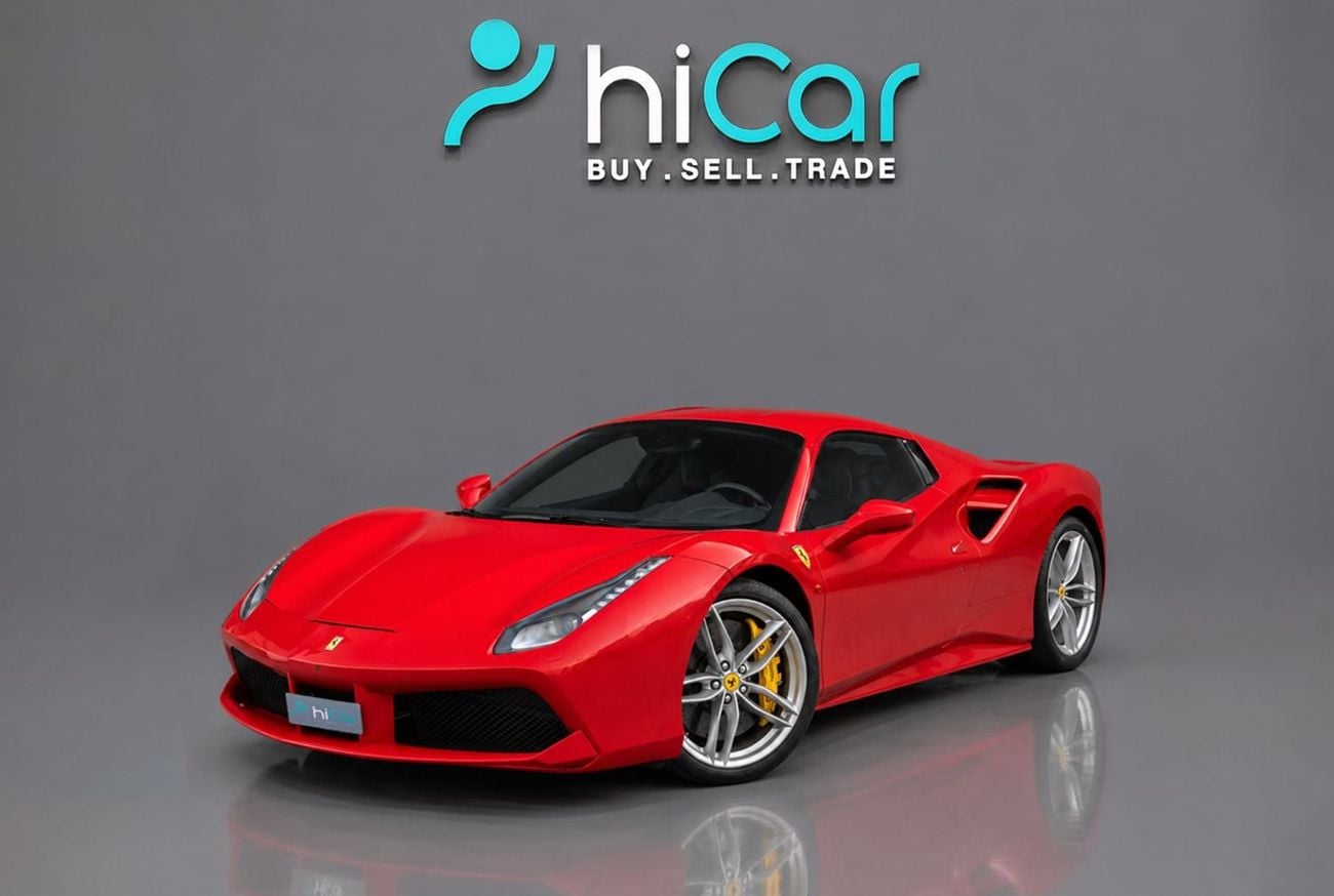 Ferrari 488 Spider STANDARD AED 26,497 P.M • 0% Downpayment • Ferrari 488 Spider • 1 Year Warranty