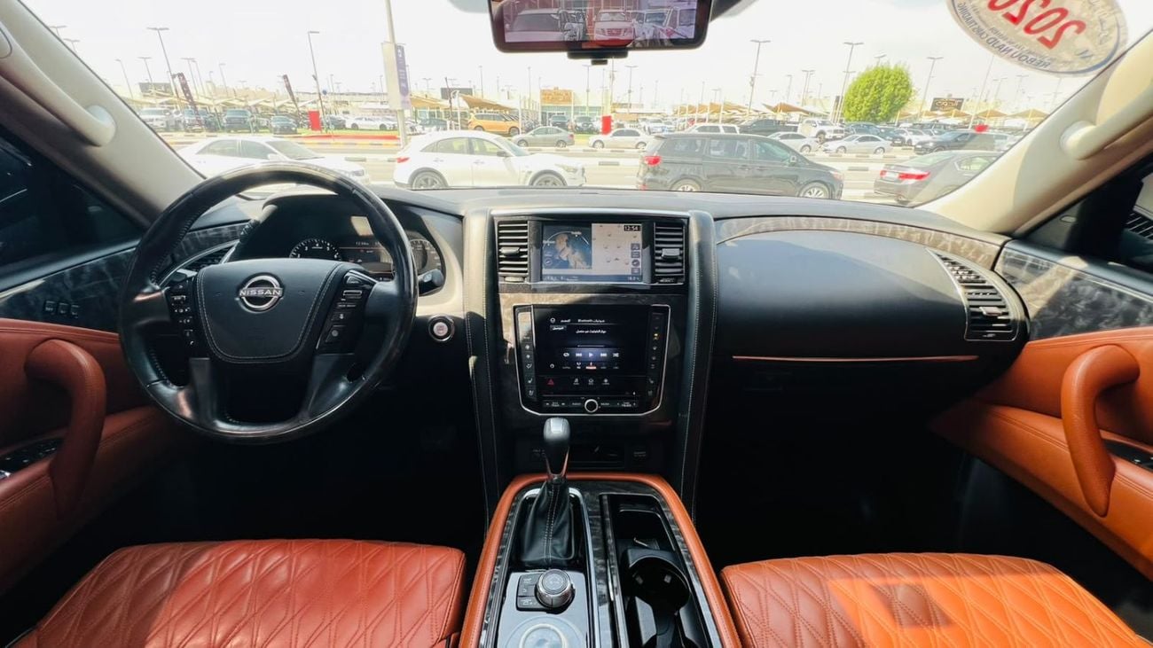 نيسان باترول LE بلاتينيوم سيتي محرك 5.6 لتر/V8