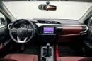 Toyota Hilux GLX 2.7L - White Inside Maroon | Export Only