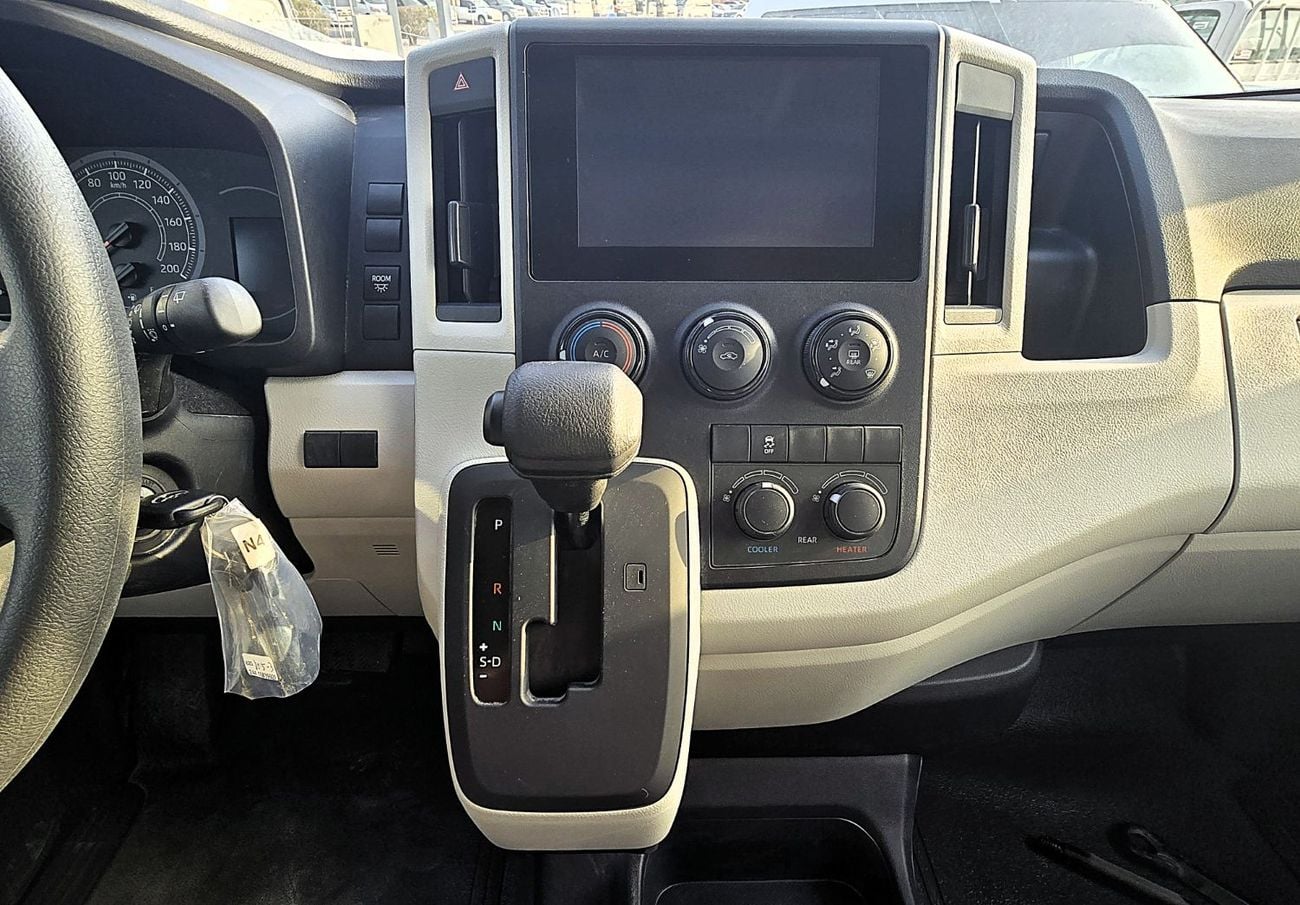 Toyota Hiace DX Toyota Hiace High Roof Black Bump 3.5l A/T White color 2026 Model