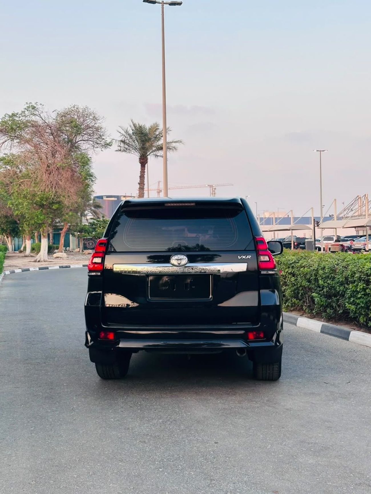Toyota Prado VXR 2016model Modified 2024 2.7L v4 petrol Engine Colour Black Transmission Automatic Interior Brown Sun
