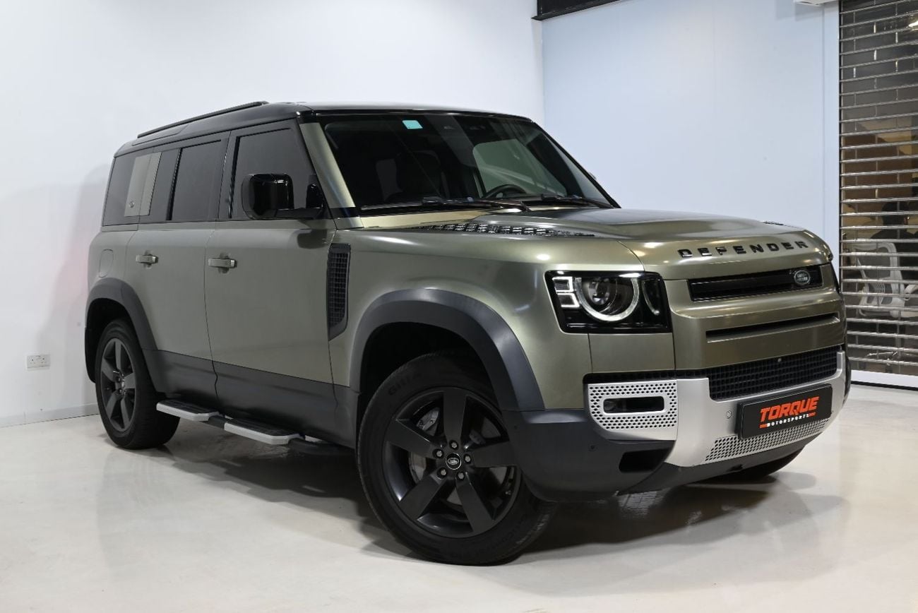Land Rover Defender 110 X-DYNAMIC HSE P400 2022 Land Rover Defender 110 X-Dynamic P400 HSE, Agency Service History, 1 Year Warranty, GCC