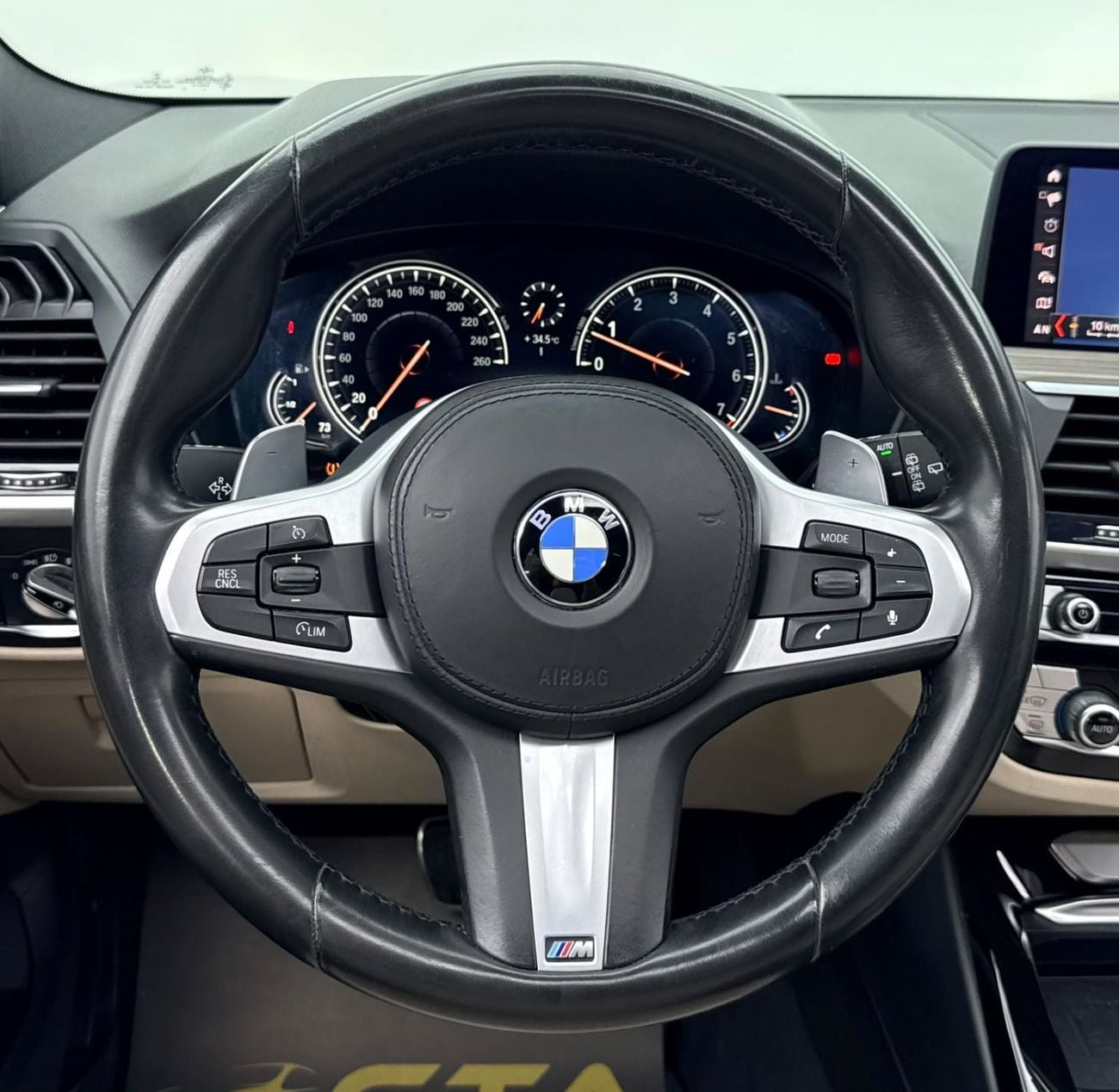 بي أم دبليو X3 XDRIVE 30i M SPORT بي إم دبليو X3 xDrive30i M-Sport موديل 2019، ضمان، سجل صيانة كامل، حالة ممتازة، خليجية
