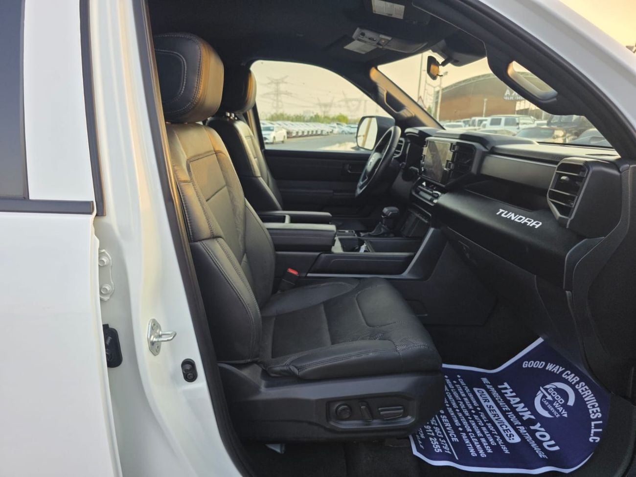Toyota Tundra SR 2025 Model 4x4 , Push button , original leather and short body